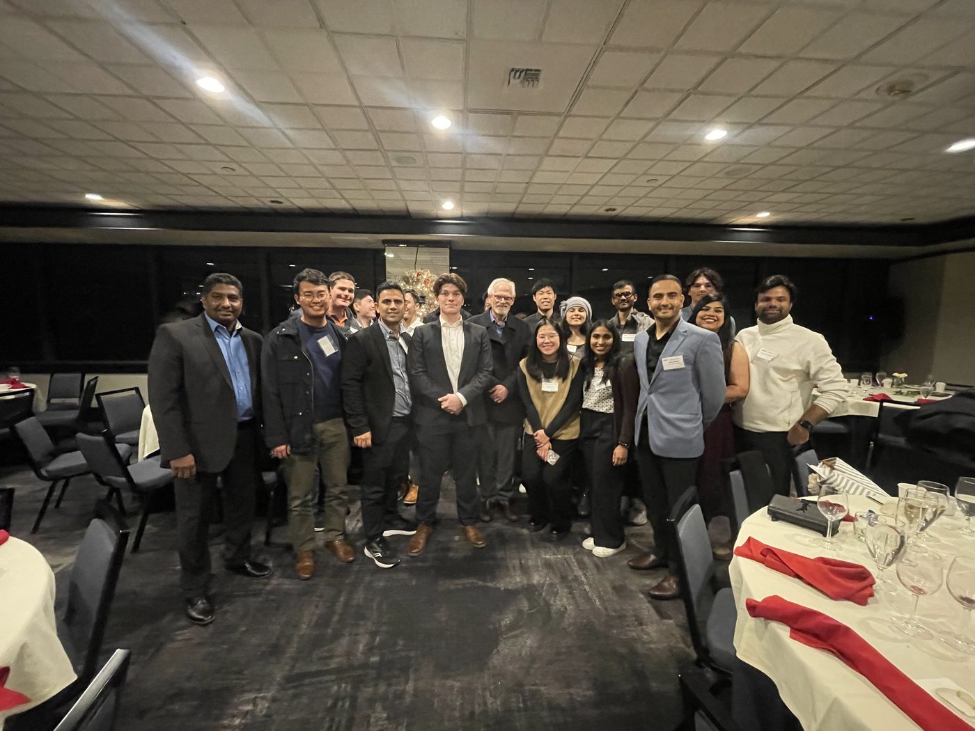 Group photo at an IEEE Seattle Section evening event.